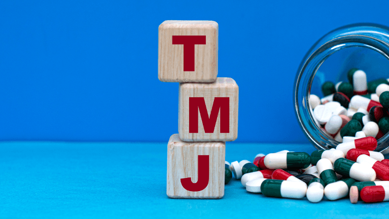 tmj and medicines in a picture